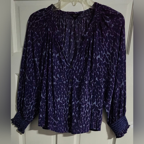RAILS MARIAH LAVENDER LEOPARD PRINT. SIZE S - Picture 3 of 8